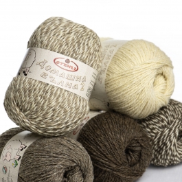 Домашна вълна натурална / 2 ply /