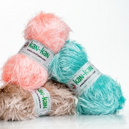 Kan kan/eyelash yarn/