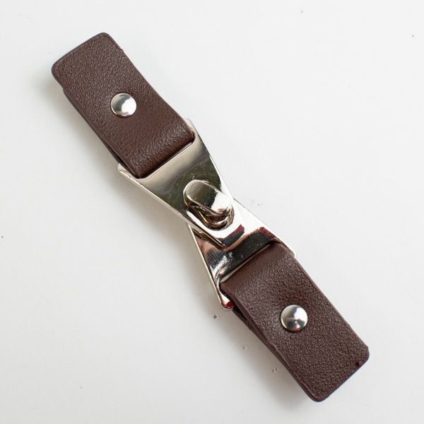 Leather tuck lock