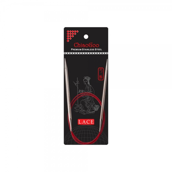 ChiaoGoo RED Lace circular needle 100cm